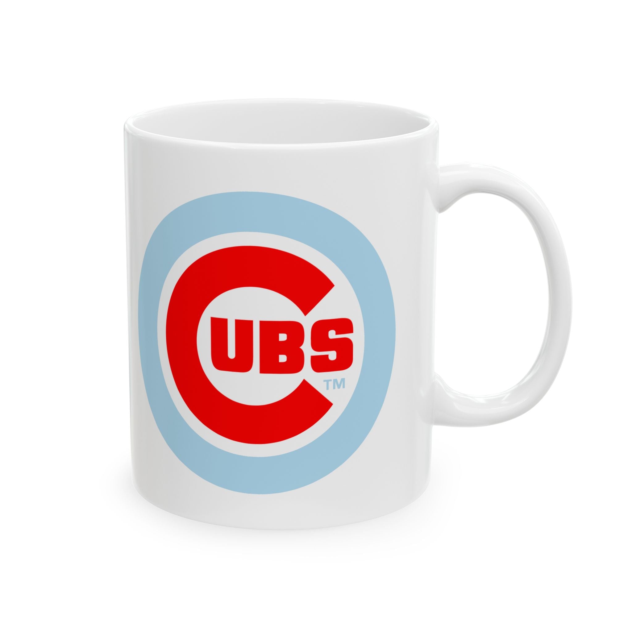 Chicago Cubs Vintage Travel Ceramic Mug