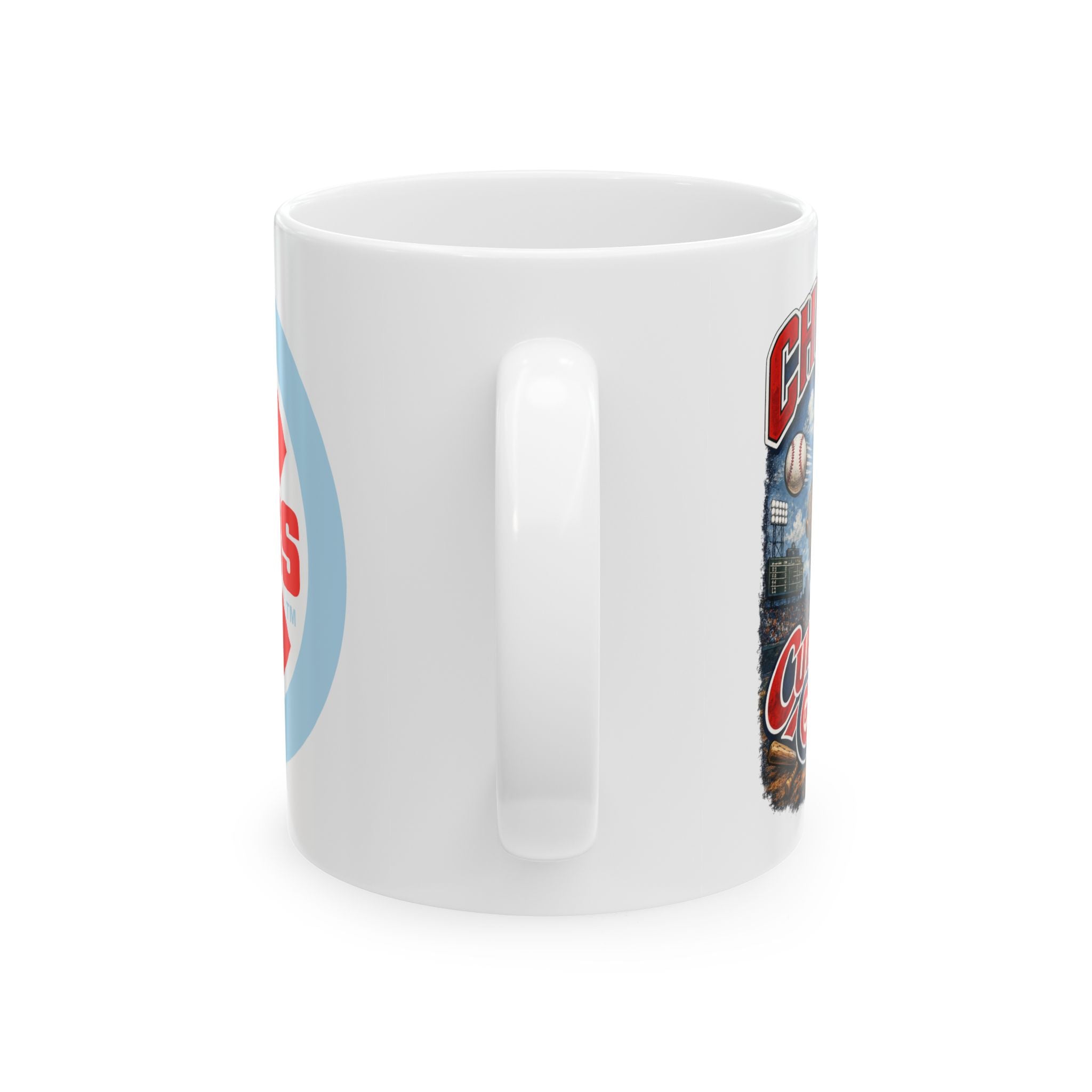 Chicago Cubs Vintage Travel Ceramic Mug