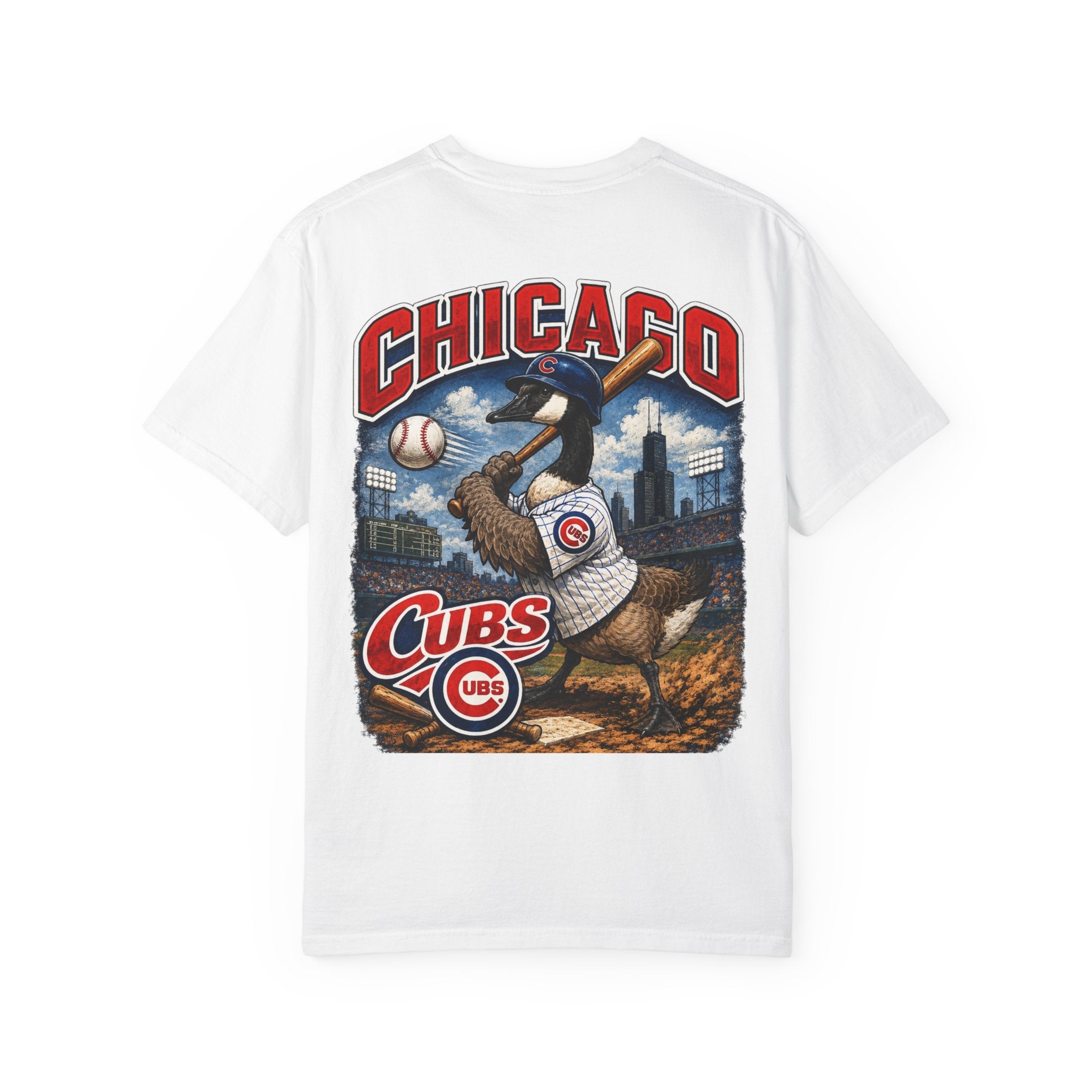 Chicago Cubs Baseball Goose T-shirt