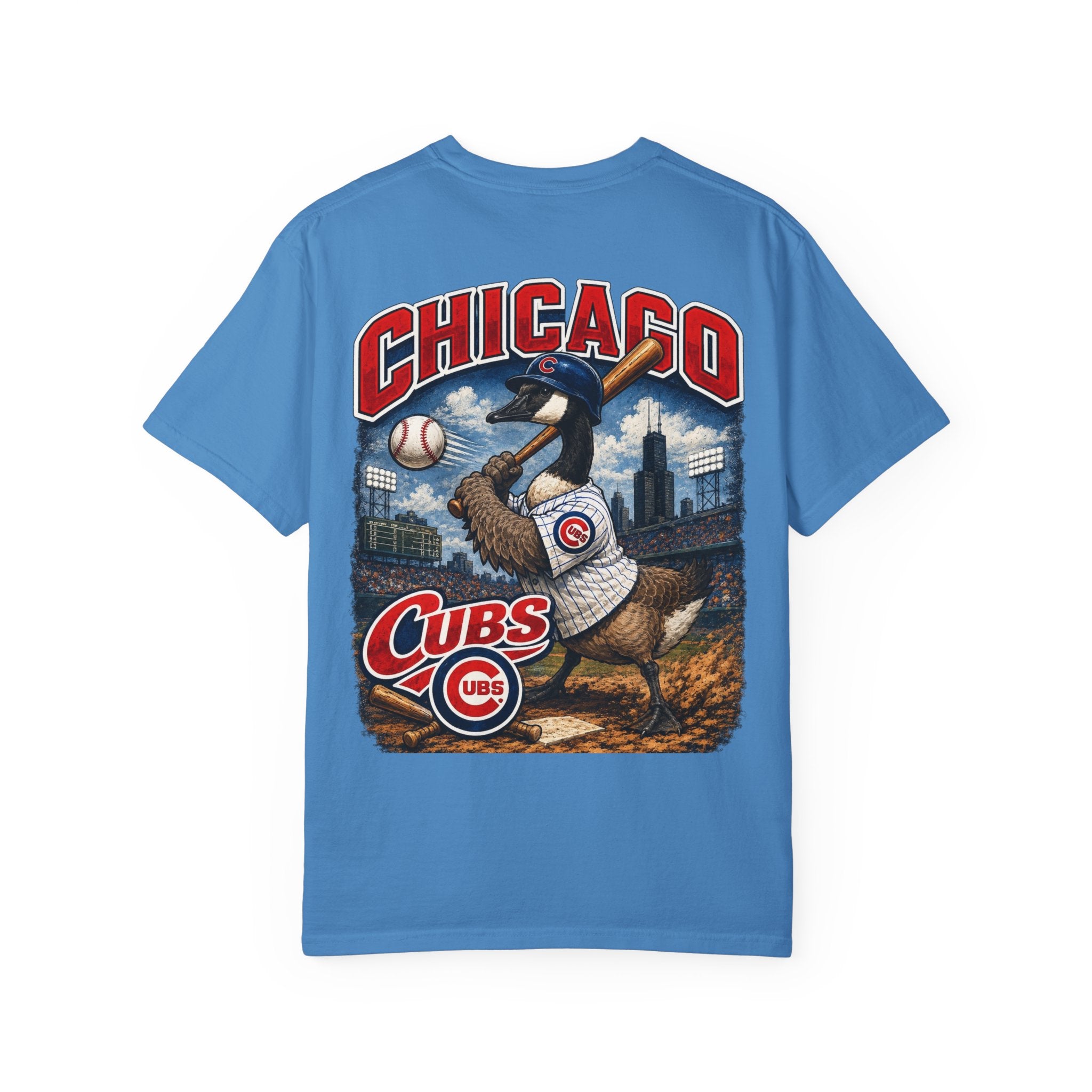 Chicago Cubs Baseball Goose T-shirt